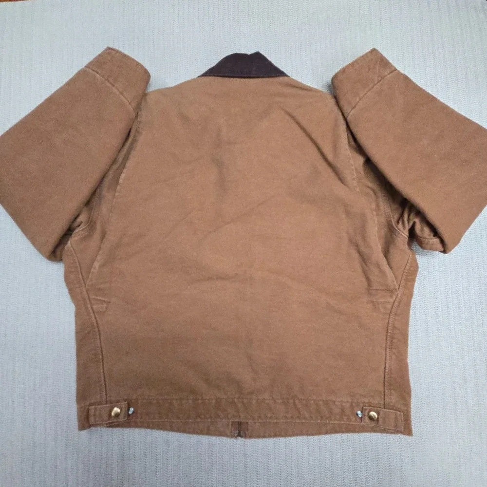 Carhartt Alabama Crimson Tide Jacket Mens XL Blanket Lined Detroit Duck Canvas